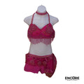 Pink Appliqué Costume  two piece