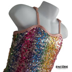 Rainbow Shine  dress