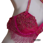 Pink Appliqué Costume  two piece