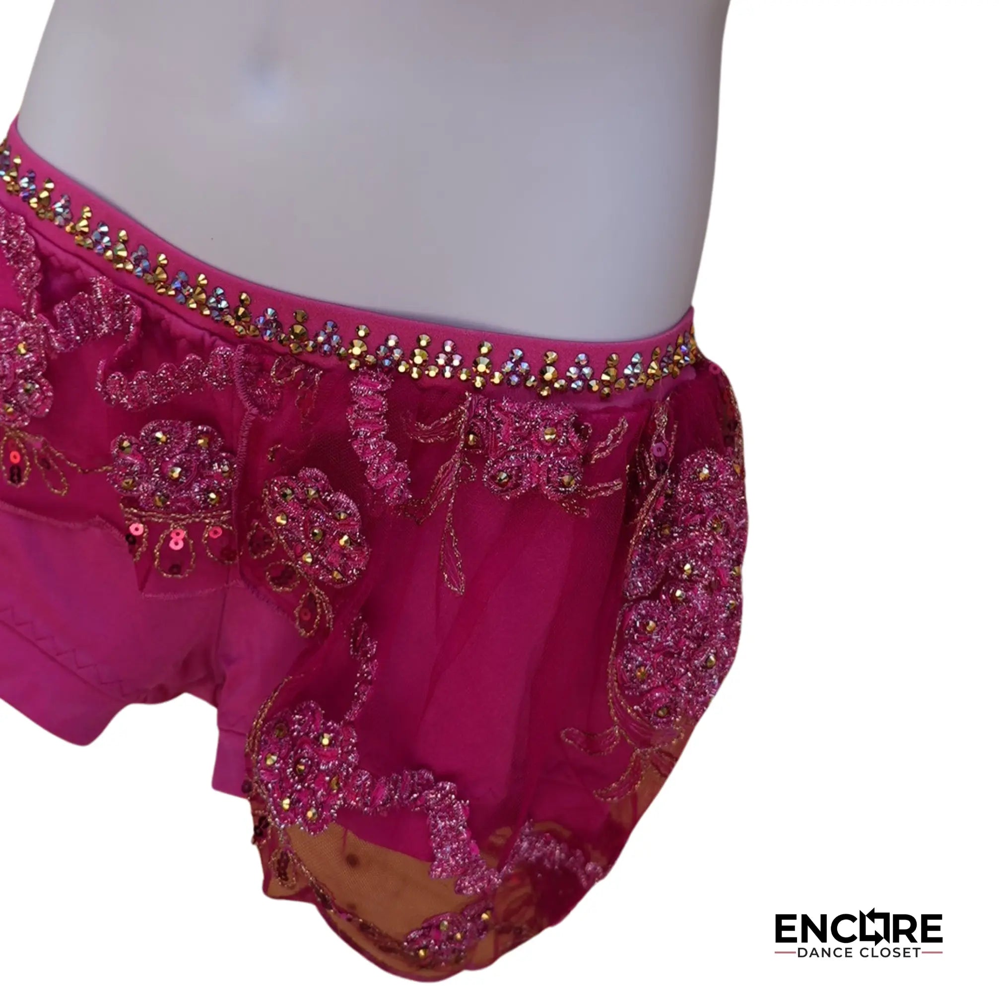 Pink Appliqué Costume  two piece
