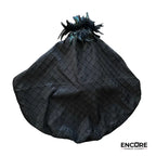 Intricate Feathered Leotard with Detachable Cape  leotard