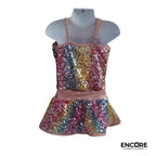 Rainbow Shine  dress