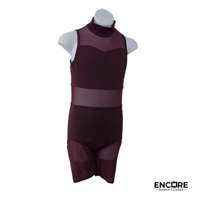 Burgundy Muse  biketard