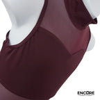 Burgundy Muse  biketard