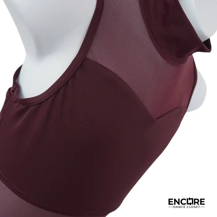 Burgundy Muse  biketard