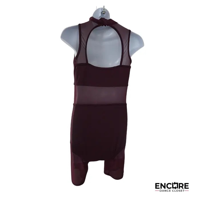 Burgundy Muse  biketard