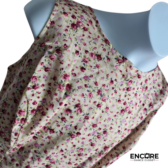 Soft Floral Vintage-Inspired Dance Dress  dress