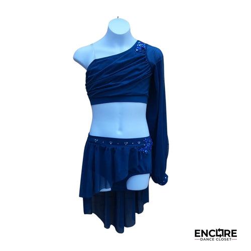 Navy Blue Two-Piece Lyrical  two piece