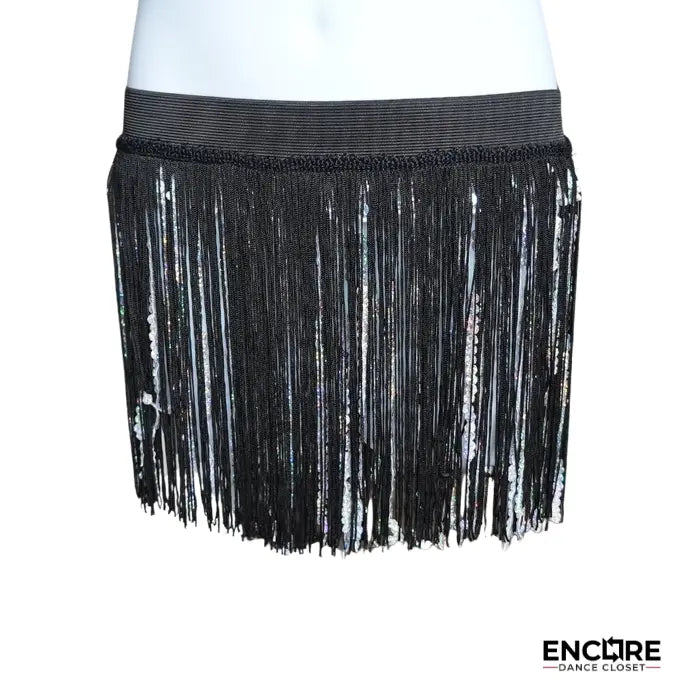 Glitz and Fringe  skirt