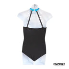 Turquoise Sparkle Leo (Copy)  leotard