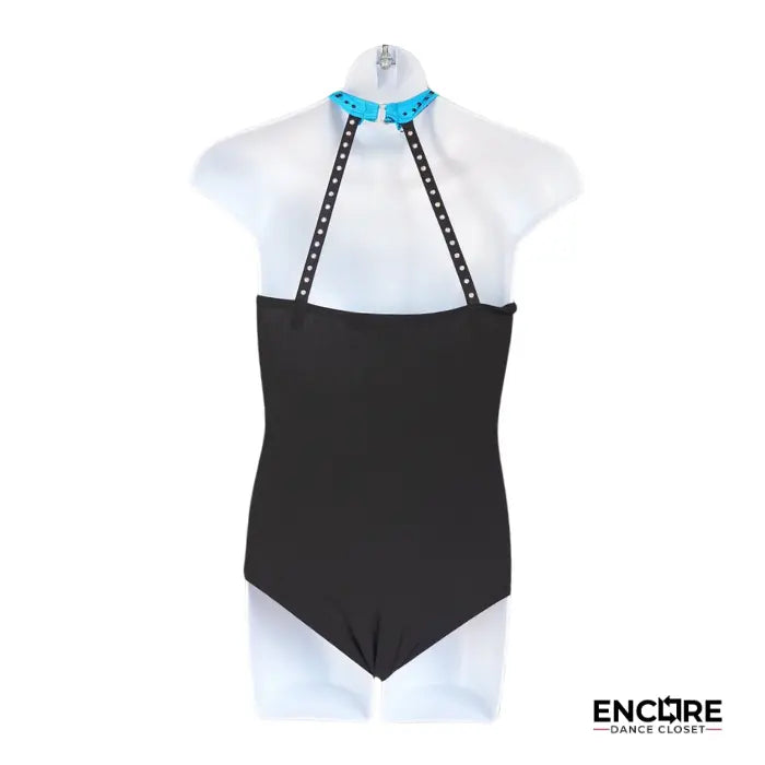 Turquoise Sparkle Leo (Copy)  leotard