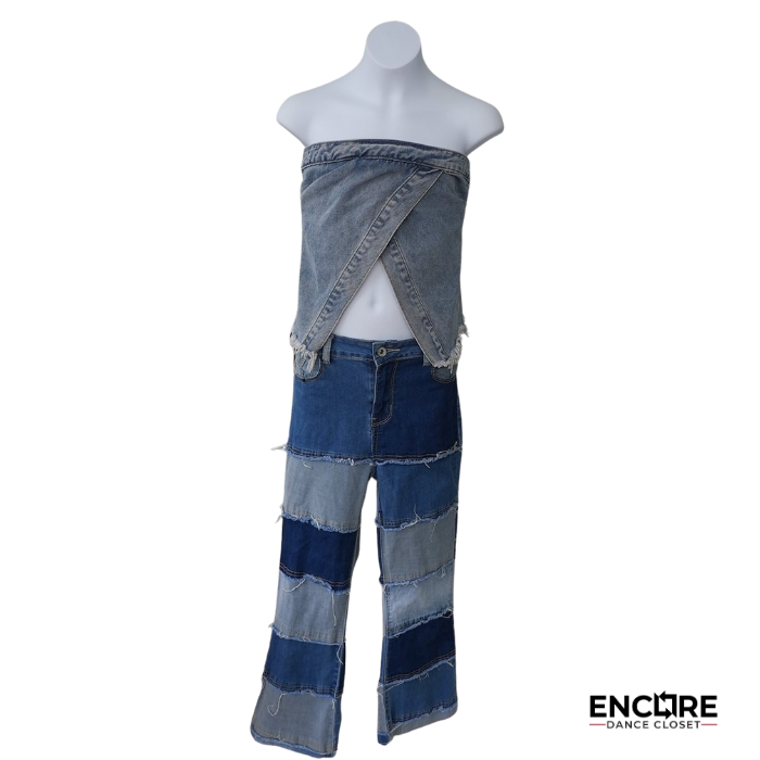 Rebel Rhythm Denim Two-Piece  two piece