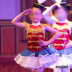 Red & Blue Soldier-Inspired Costume  dress