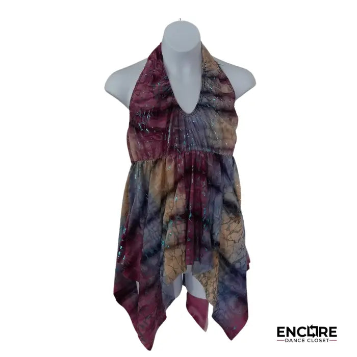 Dreamy Tie-Dye Halter Dress  dress