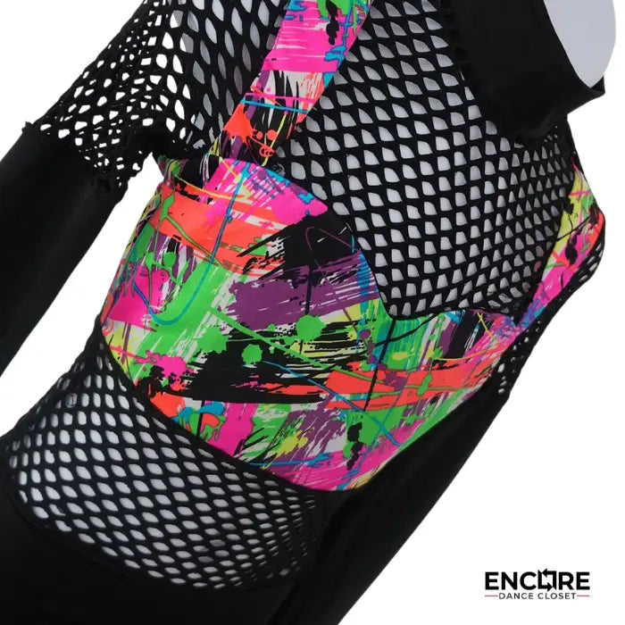 Neon Splash Energy  leotard