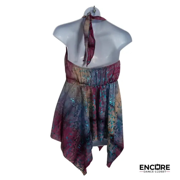 Dreamy Tie-Dye Halter Dress  dress