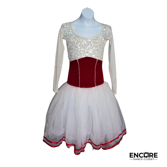 Holiday Plaid Performance Dress with Capelet  dress