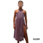 Lilac Mesh Dress  dress