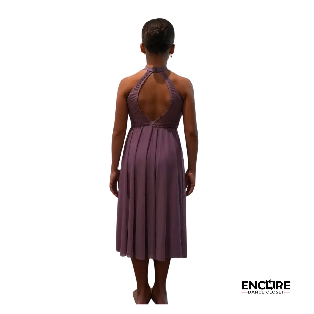 Lilac Mesh Dress  dress