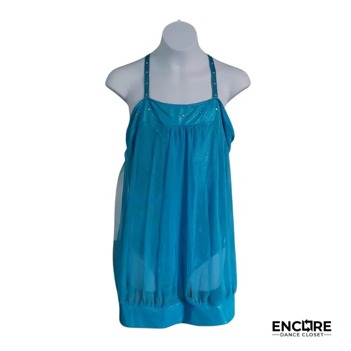 Ethereal Aqua Mesh Set  dress