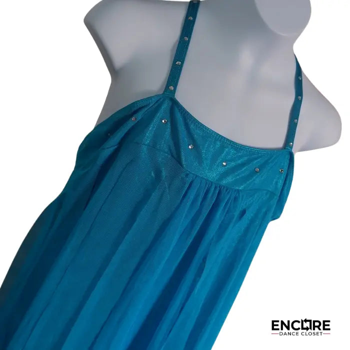 Ethereal Aqua Mesh Set  dress