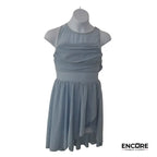 Powder Blue Elegance  leotard