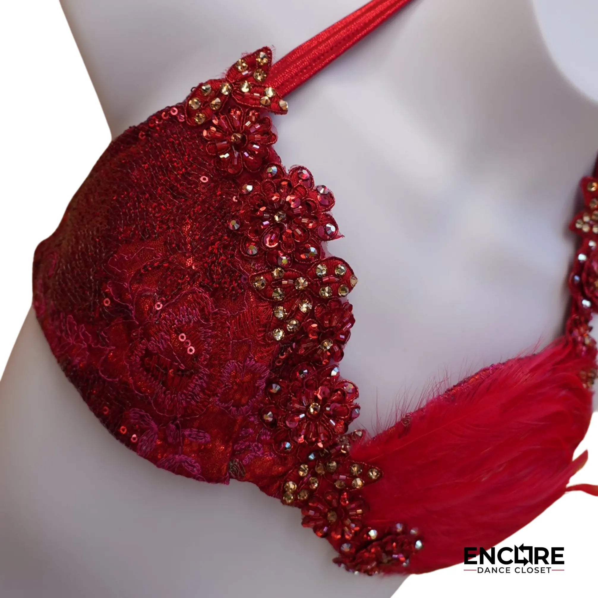 Red Jazz Costume  two piece