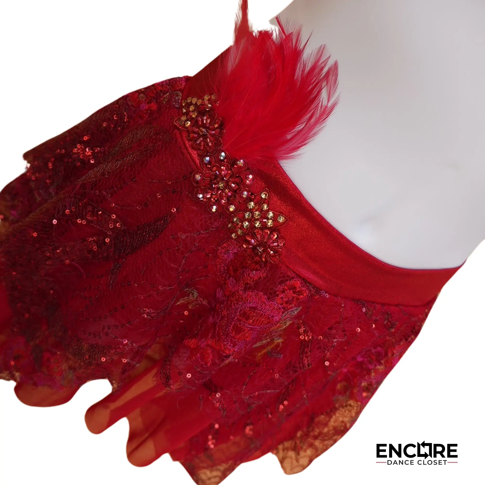 Red Jazz Costume  two piece