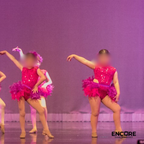 Hot Pink Sequin Feather Jazz Costume  leotard