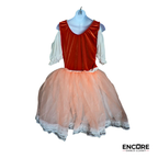 Autumn Rose Peasant Ballet Dress  dress