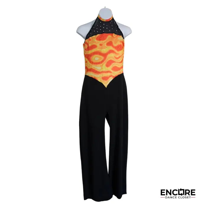 Blazing Fire Unitard  unitard