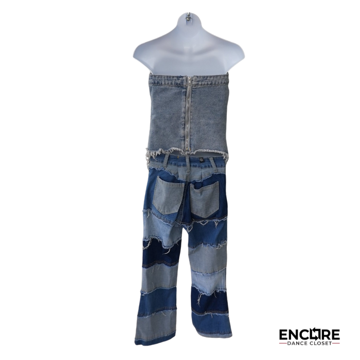 Rebel Rhythm Denim Two-Piece  two piece