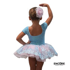 Baby Blue Sequined Leotard & Tutu  dress