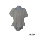 White Peasant-Style Character Costume  leotard