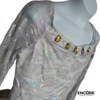 Snowlight Iridescent Lace Ballet Costume  dress