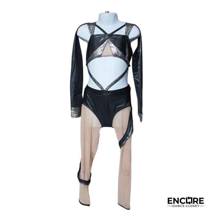 Galactic-Themed Metallic Costume