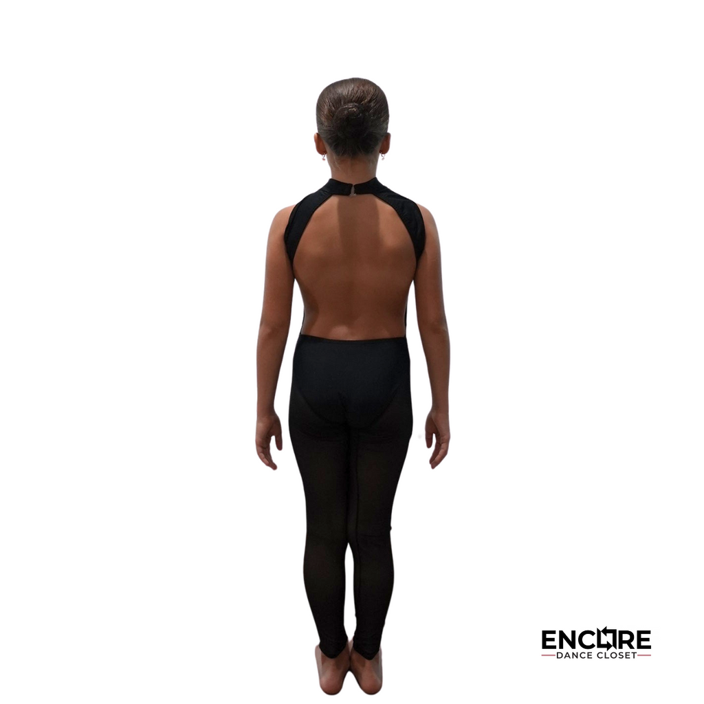 Black Mesh Unitard - Encore Dance Closet