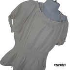 White Peasant-Style Character Costume  leotard