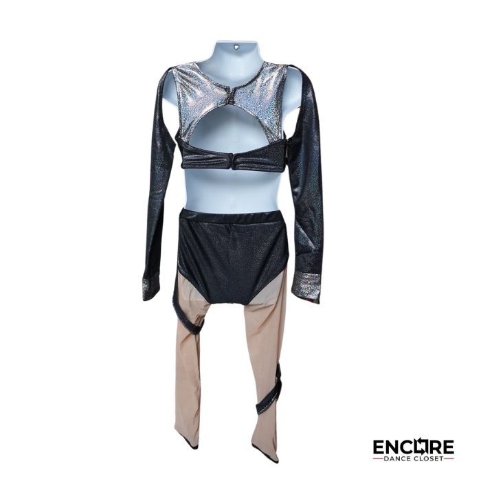 Galactic-Themed Metallic Costume