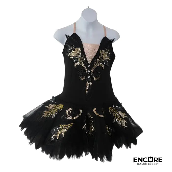 Golden Swan Tutu - dress Encore Dance Closet Golden Swan Tutu - dress Encore Dance Closet