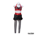 Race Car Circus Plaid  two piece