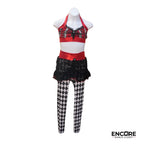 Race Car Circus Plaid  two piece