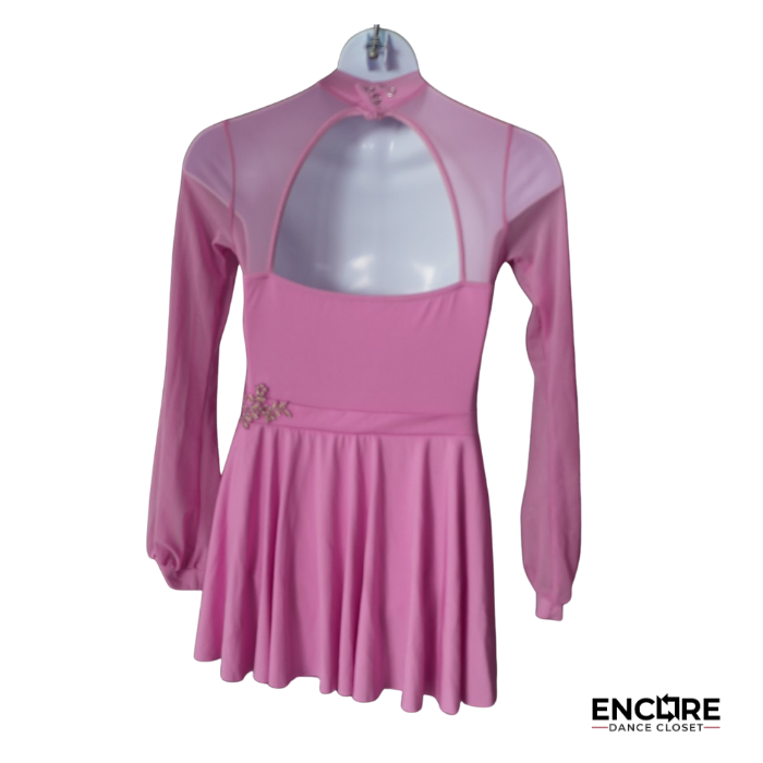 Soft Pink Long-Sleeve Lyrical Dress  leotard