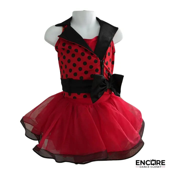 Rockin’ Red Polka Pop  dress
