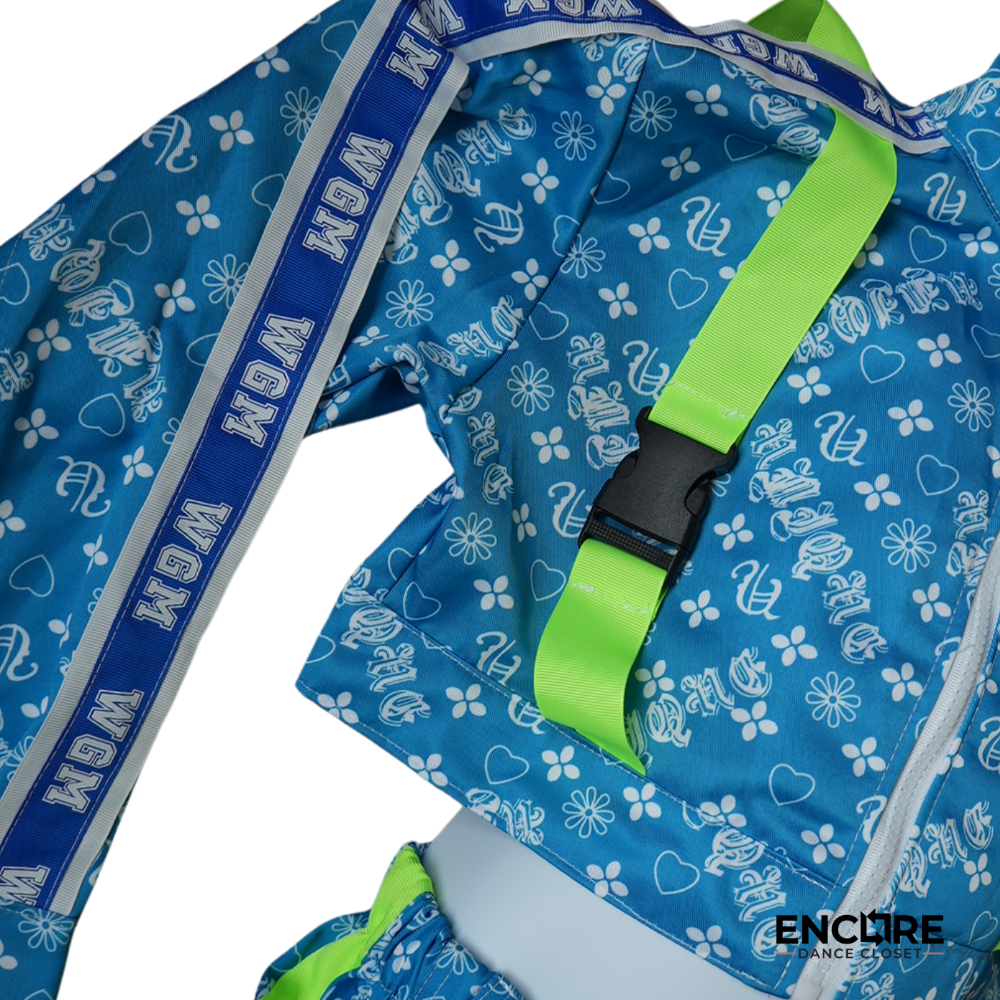 Hip Hop Crop Top, Baggy Pants & Jacket