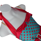 Vintage Flair Polka Dot Costume  dress
