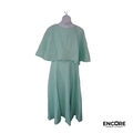 Mint Flutter Cape Lyrical Dress  dress