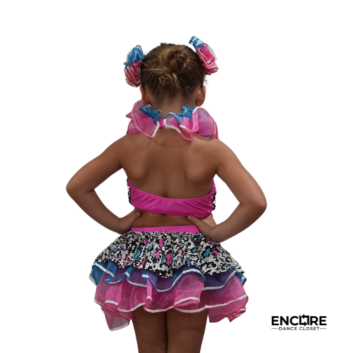 Fun Pink Tulle Two-Piece Costume