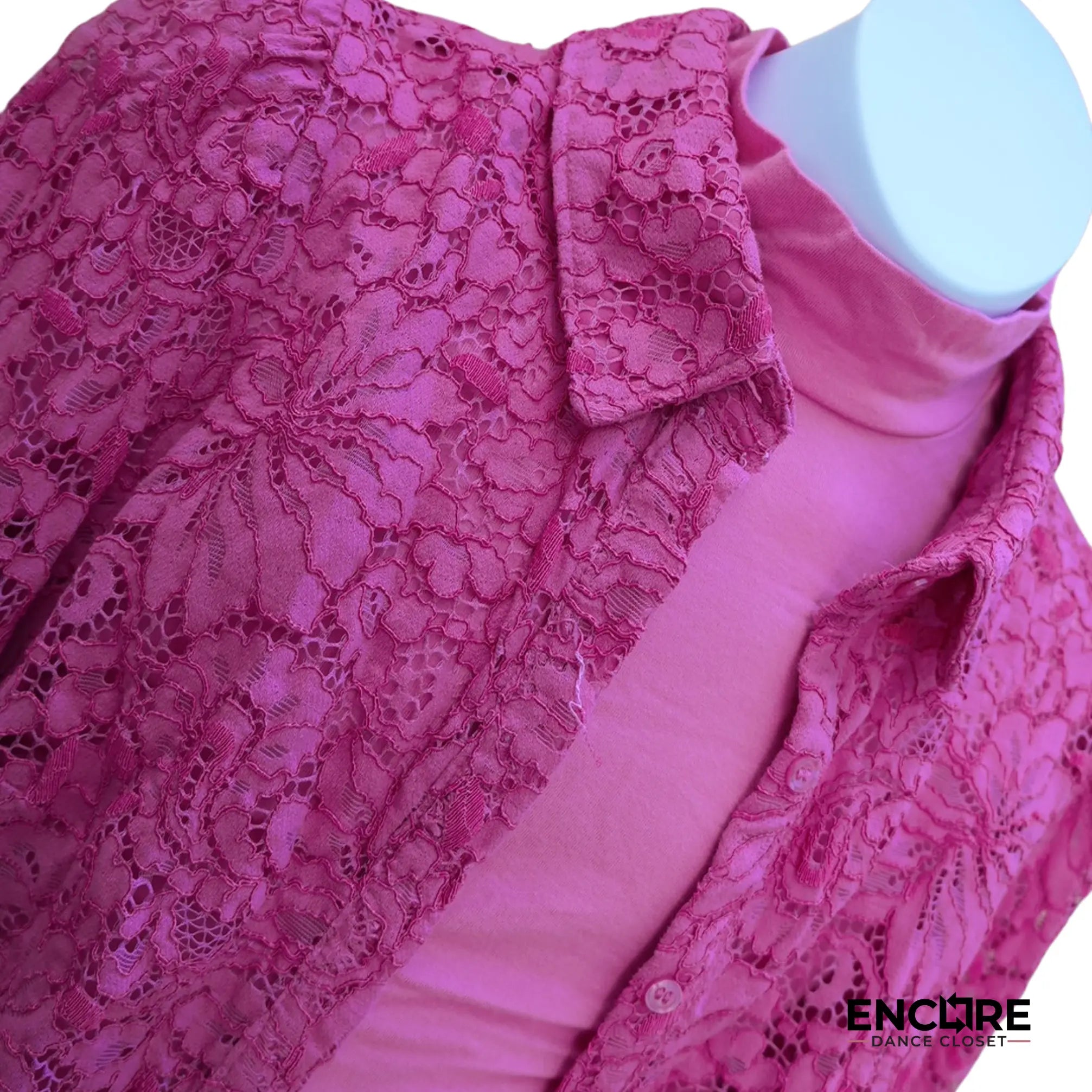Hot Pink Dance Drama  two piece