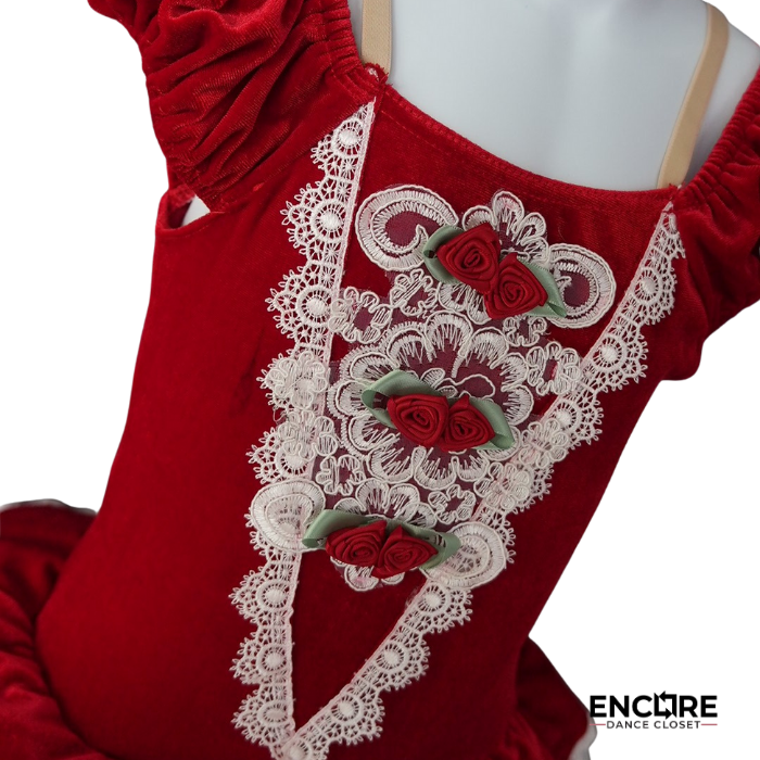Crimson Rose Classical Ballet Tutu  dress